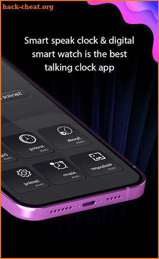 Speak Clock Smart Watch AOD screenshot