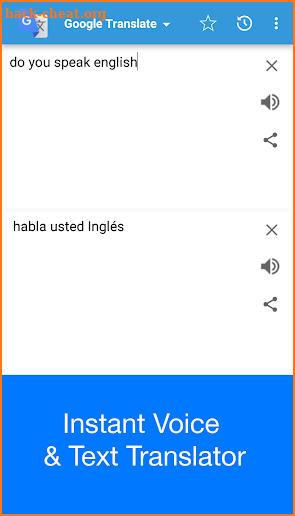 Speak to Voice Translator screenshot