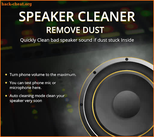 Speaker Cleaner - Remove Dust screenshot