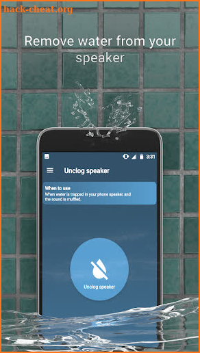 Speaker cleaner - Remove water & fix sound screenshot