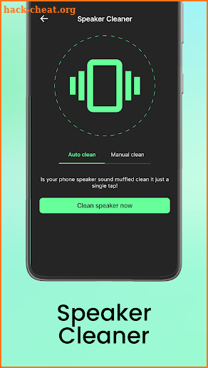 Speaker cleaner Water remover screenshot