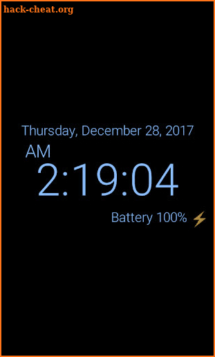 Speaking Alarm Clock screenshot