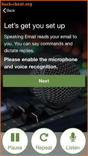 Speaking Email - voice reader for email screenshot