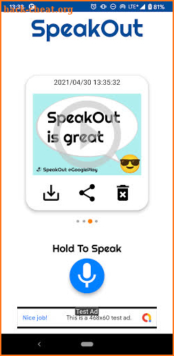 SpeakOut screenshot