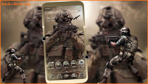 Special Force Launcher Theme screenshot