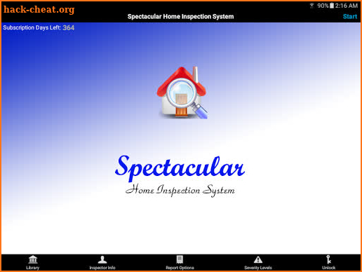 Spectacular Home Inspection System screenshot