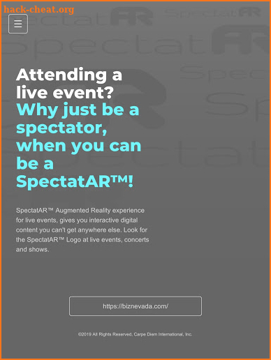 SpectatAR™ screenshot