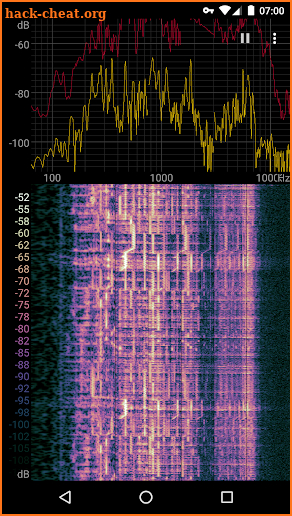 Spectroid screenshot