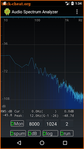 Spectrum Spectrogram Analyzer screenshot