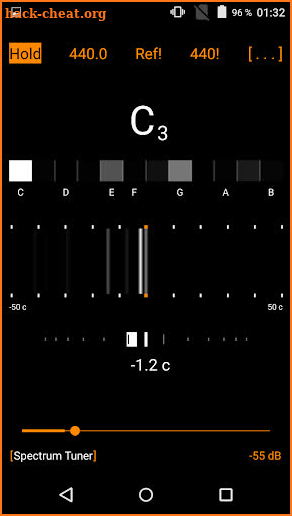 Spectrum Tuner screenshot