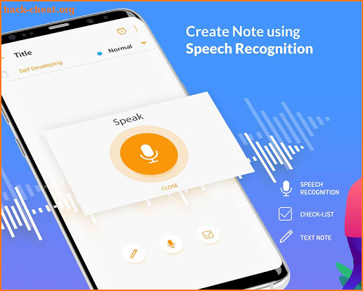 Speech Note: Voice Typer, Speech To Text Converter screenshot
