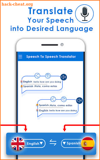 Speech To Speech Translator In All Languages screenshot