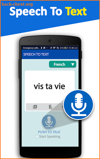 Speech to text converter- voice typing app screenshot