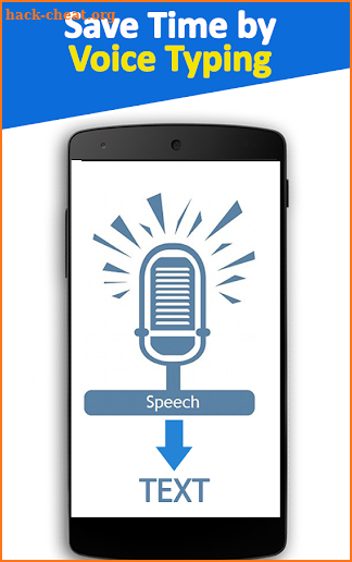 Speech to text converter- voice typing app screenshot