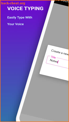 Speech to Text - Simple Notes screenshot