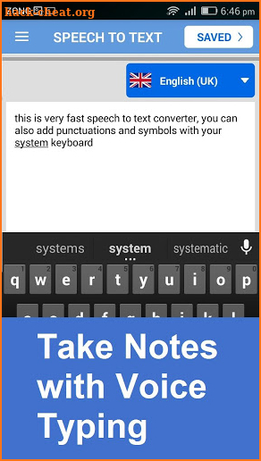 Speech to Text: Speak Notes & Voice Typing App screenshot