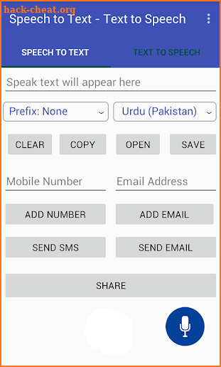 Speech to Text - Text to Speech screenshot