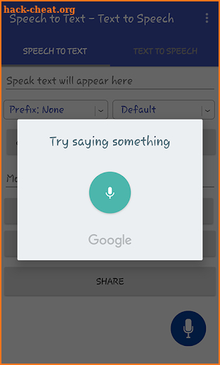Speech to Text - Text to Speech screenshot