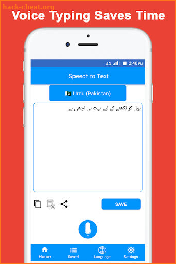 Speech to Text : Voice Notes & Voice Typing App screenshot