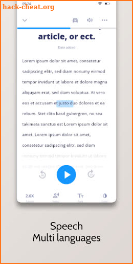 Speechify: Speech & Read Texts & Translate screenshot
