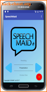 SpeechMaid: Public Speaking, Presentations screenshot