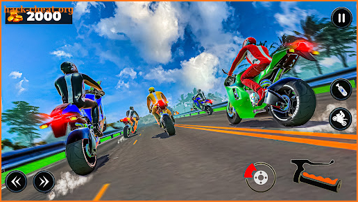 Speed Bike Racing Game: Biker screenshot