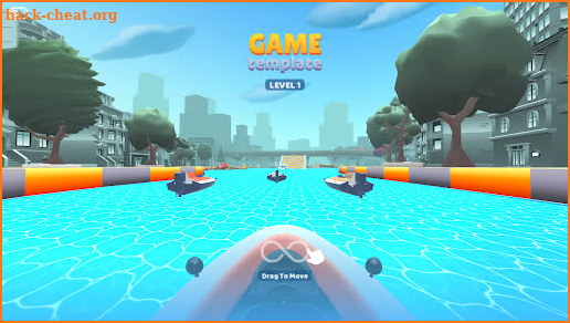 Speed Boat 3D: Channel Race screenshot