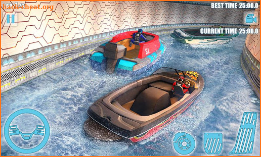 Speed Boat Crash Racing screenshot