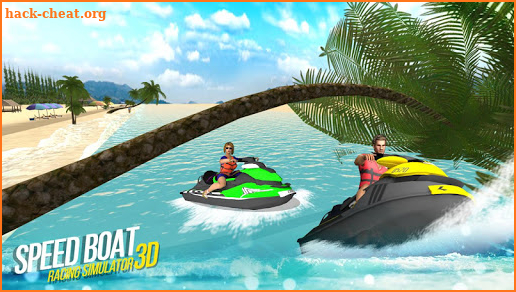 Speed Boat Racing Simulator 3D screenshot