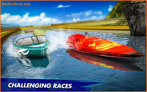 Speed Boat Water Racing Stunts 2020: Boat Games screenshot