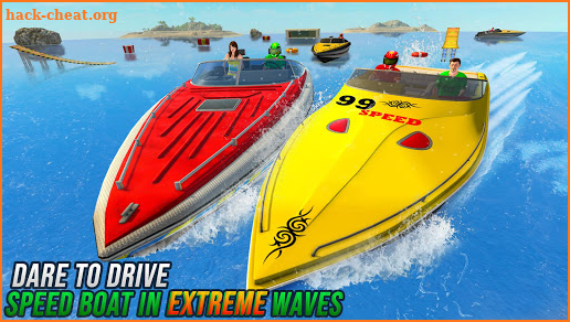 Speed Boat Water Taxi Driving Simulator screenshot