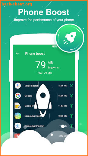 Speed Booster, Cleaner - unlimited and pro version screenshot
