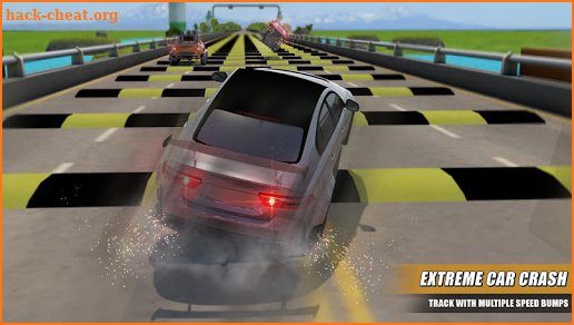 Speed Bump Car Crash Test Simulator screenshot