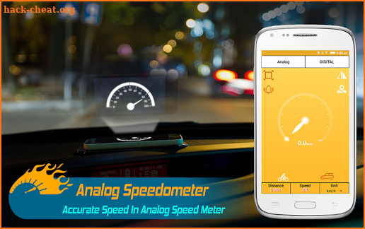 Speed Camera Detector - GPS Speedometer Radar Maps screenshot