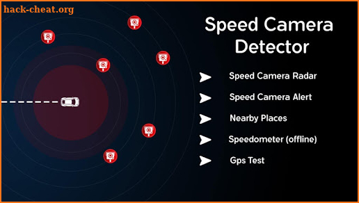 Speed Camera Detector - Police Radar Alerts App screenshot