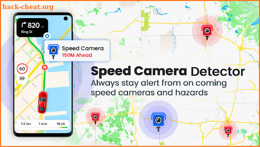 Speed Camera Detector - Radar Detector, GPS Map screenshot
