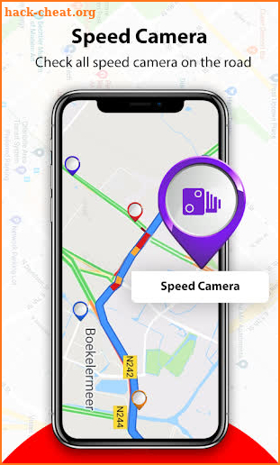 Speed camera detector: radar, traffic alerts screenshot
