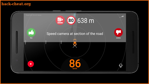 Speed Camera Radar screenshot