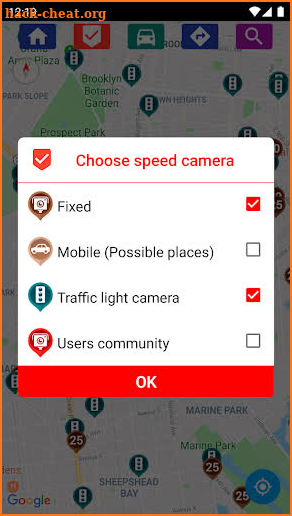 Speed Cameras Radar screenshot