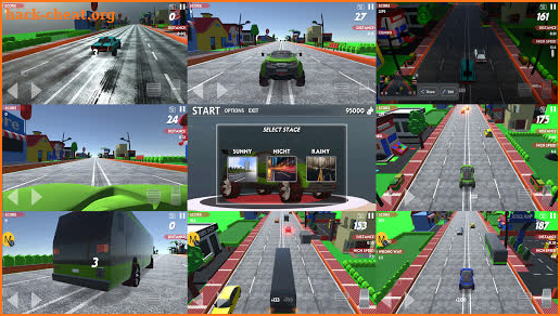 Speed Car Racer - 3D Town Raci screenshot