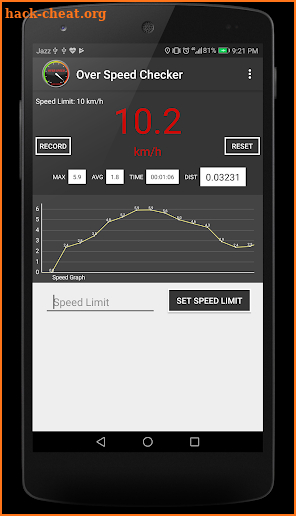 Speed Checker Speed Meter - techsial screenshot