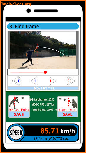 Speed Gun_Smart Speed Gun for baseball (ssgun) screenshot