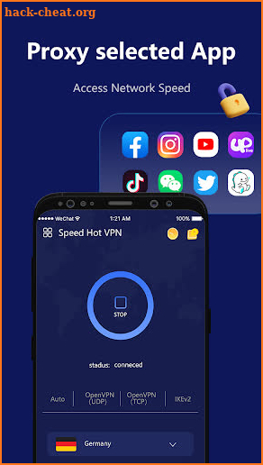 Speed Hot VPN-Fast, Secure, Free screenshot