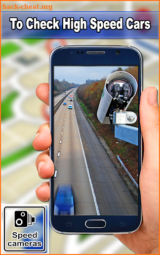 Speed Limit Camera & Radar Detector with GPS Maps screenshot