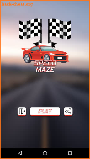 Speed maze screenshot