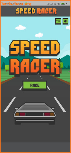 Speed racer screenshot
