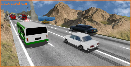 Speed Racer in Traffic on Busy Roads screenshot