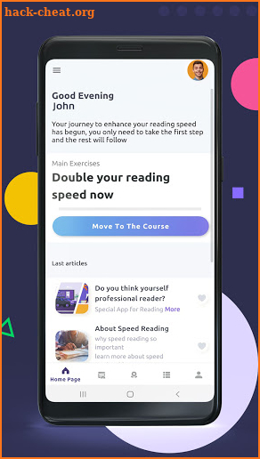 Speed Reading Center screenshot