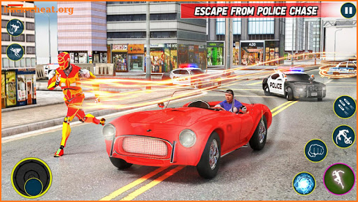Speed Robot Crime Simulator - Drone Robot games screenshot