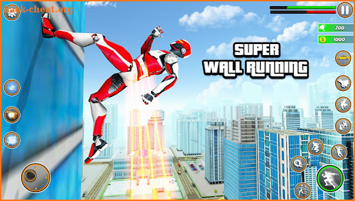 Speed Robot Game – Miami Crime City Battle screenshot